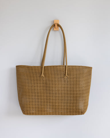 Torba | Handwoven Oversized Basket | Matt Gold