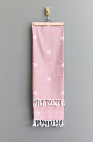 Yildiz Star Hammam Towel | Pink