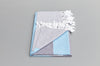 Feza Stripe Hammam Towel | Grey Blue White